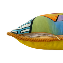 Load image into Gallery viewer, Nature Man Pastel Throw Pillow