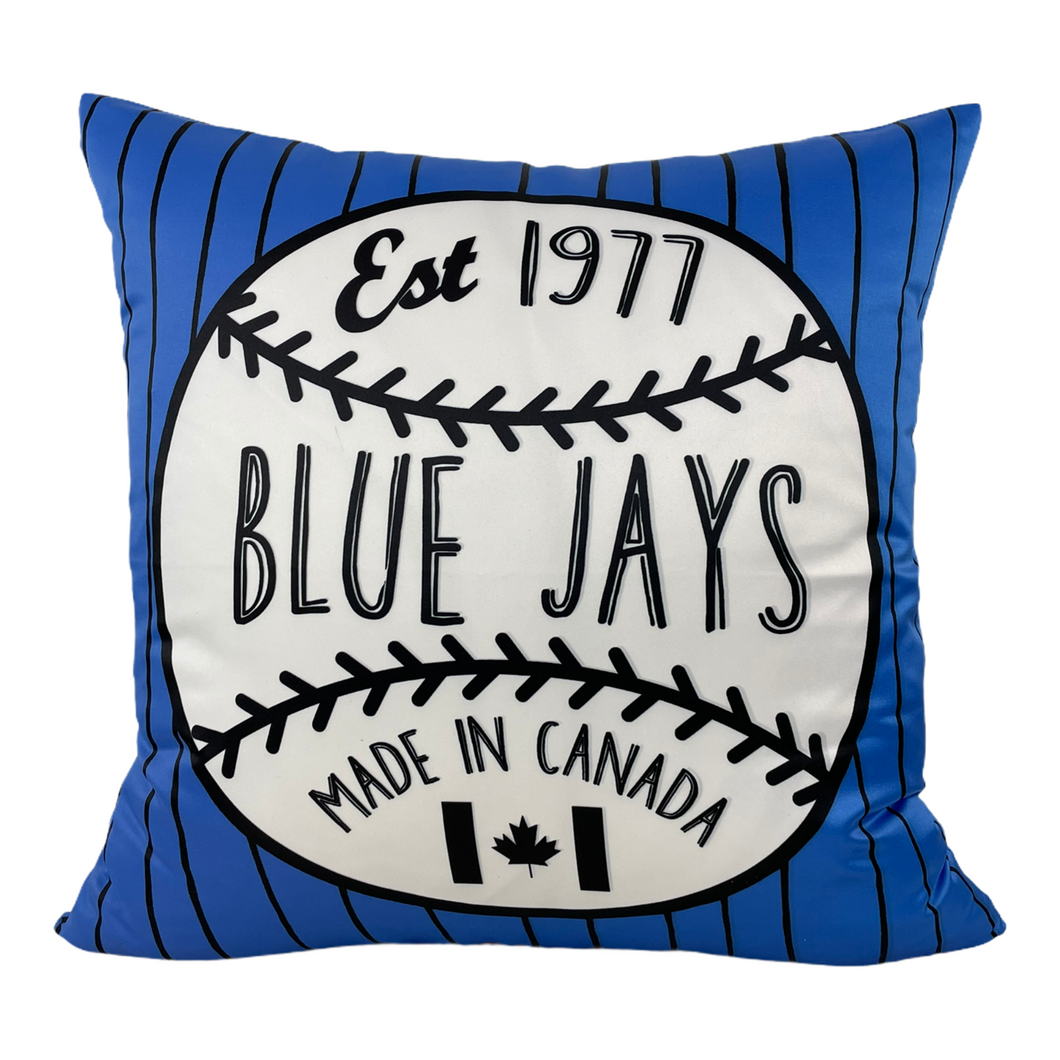 Blue Jays Throw Pillow