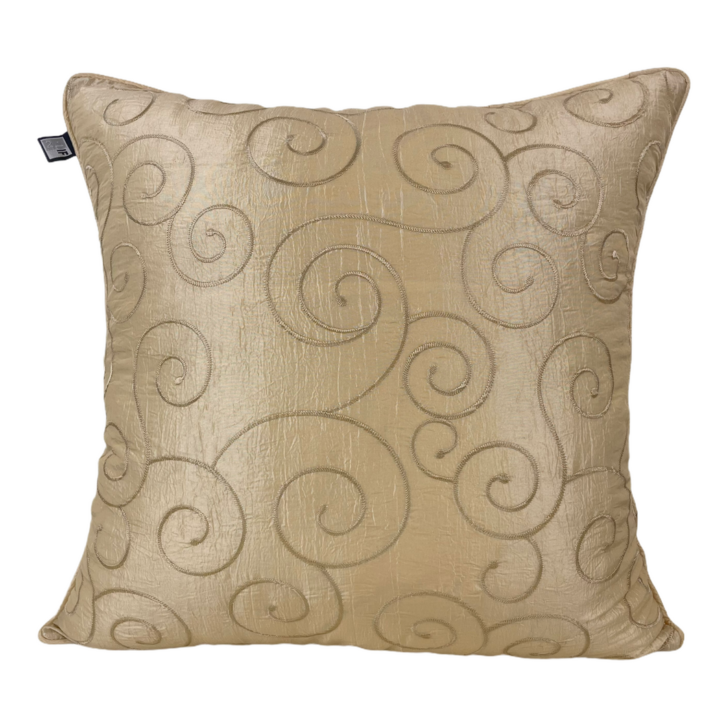 Florence Ivory Throw Pillow