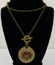 Load image into Gallery viewer, Lotus pendant necklace
