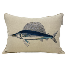 Load image into Gallery viewer, Swordfish Throw Pillow
