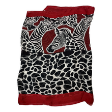 Load image into Gallery viewer, Silk Zebra scarf

