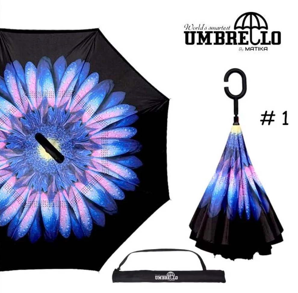 Umbrello Double-Layered Inverted Umbrella